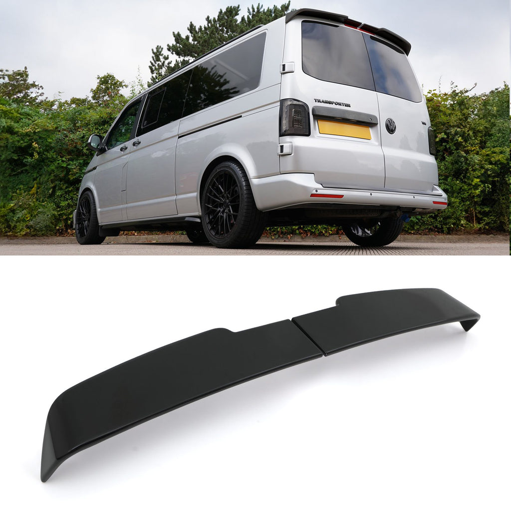 Spoiler Posteriore Nero Lucido Volkswagen T5 T6 Transporter 10-21