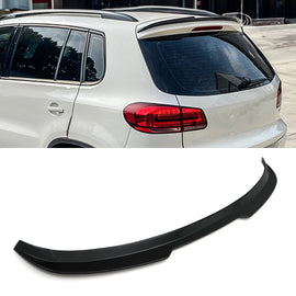 Spoiler Posteriore Nero Lucido Volkswagen Tiguan MK1 5N 2007-2016