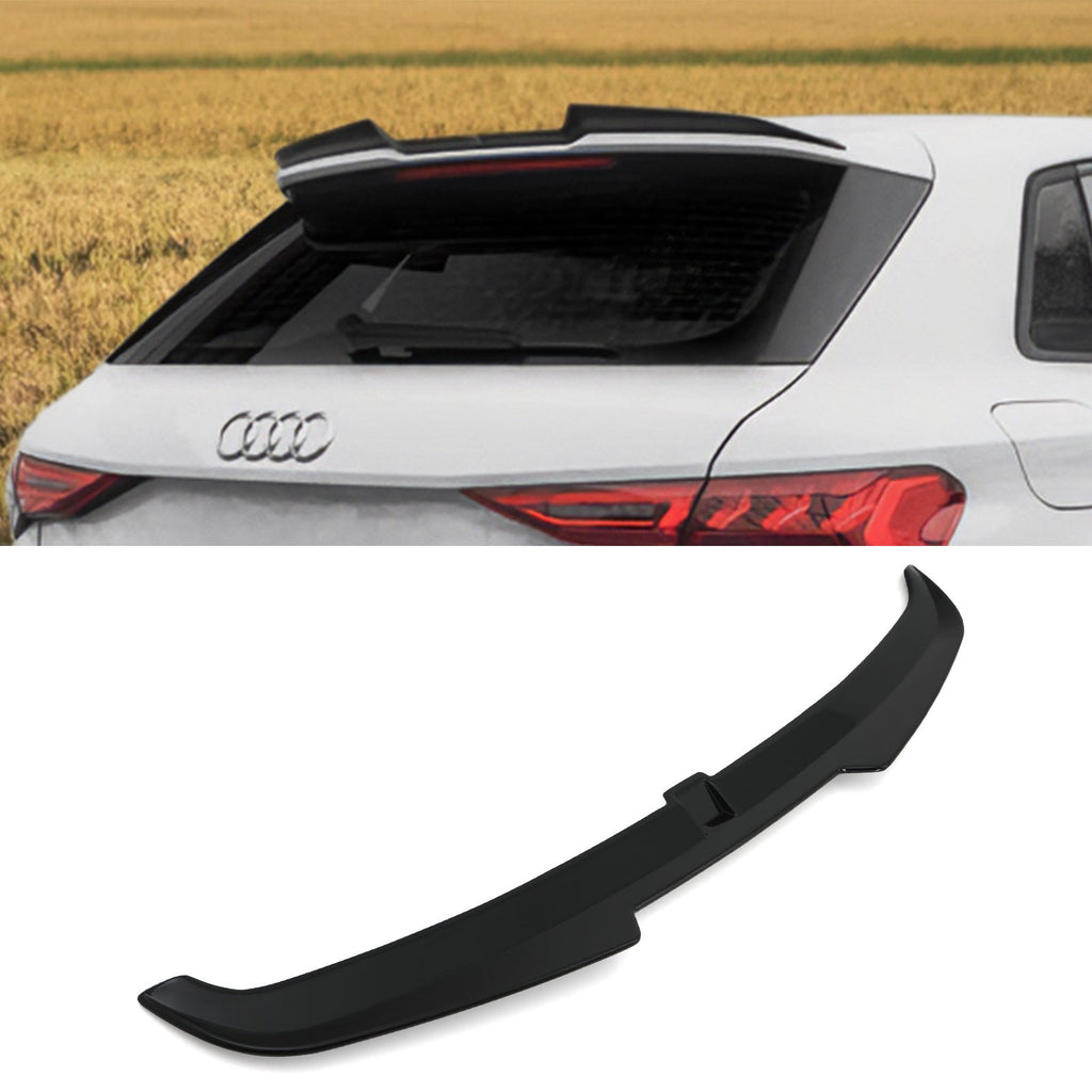 Spoiler Wing Tetto Posteriore Nero Lucido Audi A3 S-Line 8Y dal 2020