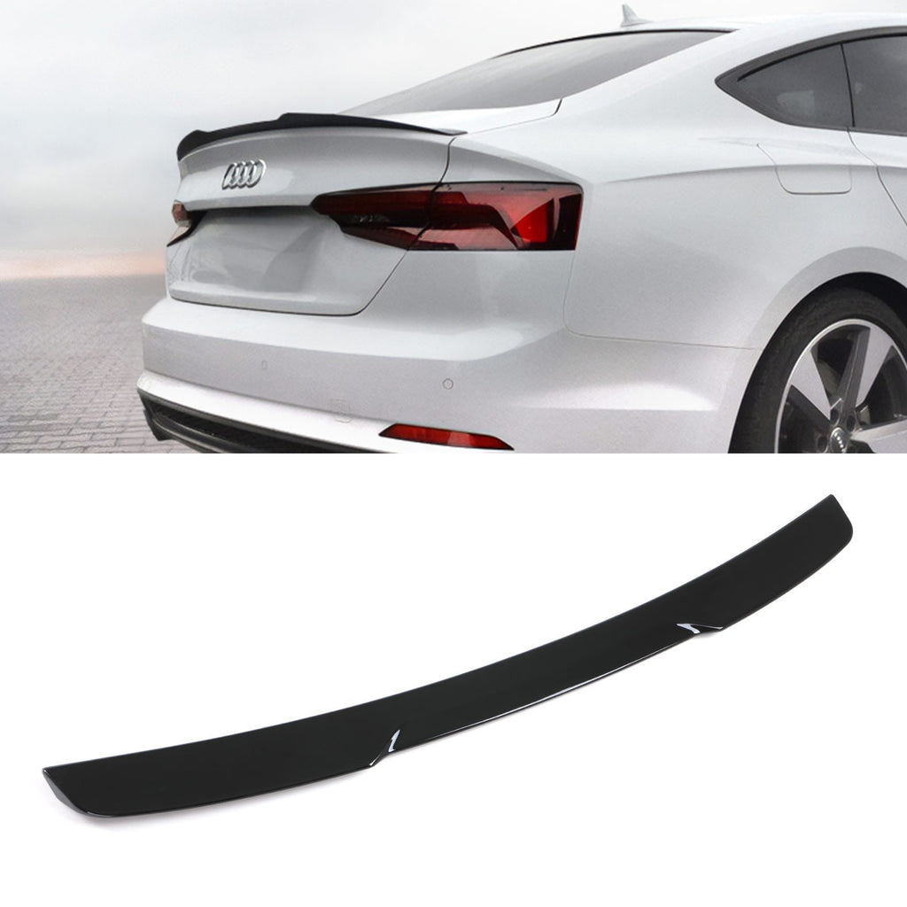 Spoiler Lip Posteriore Stile M4 Nero Lucido Audi A5 8T 09-16
