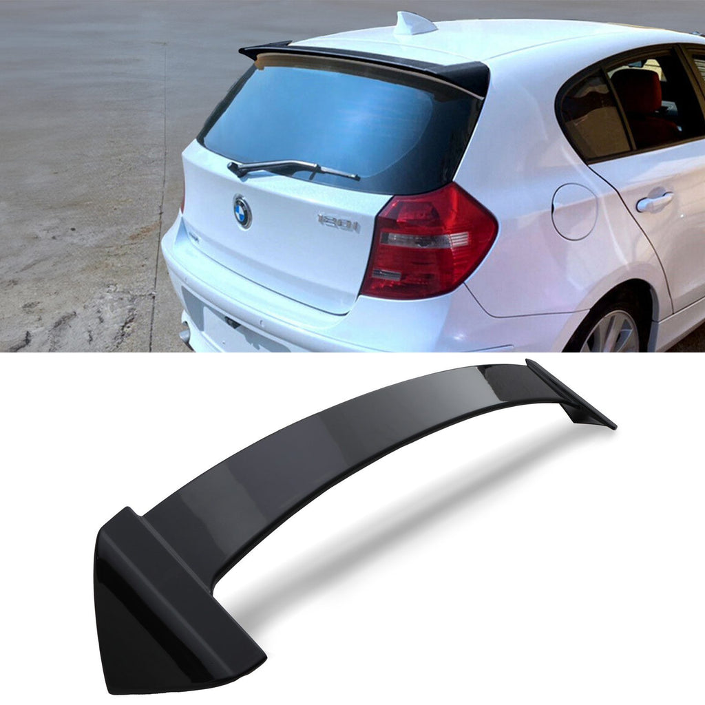 Spoiler Posteriore Nero Lucido BMW Serie 1 E81 E87 04-11