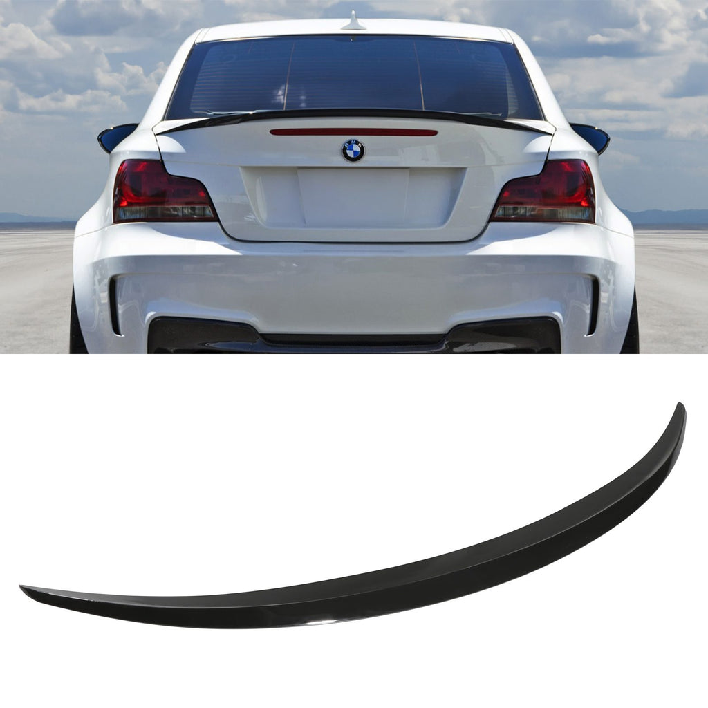 Spoiler Lip Posteriore Nero Lucido BMW Serie 1 Coupé E82 07-13