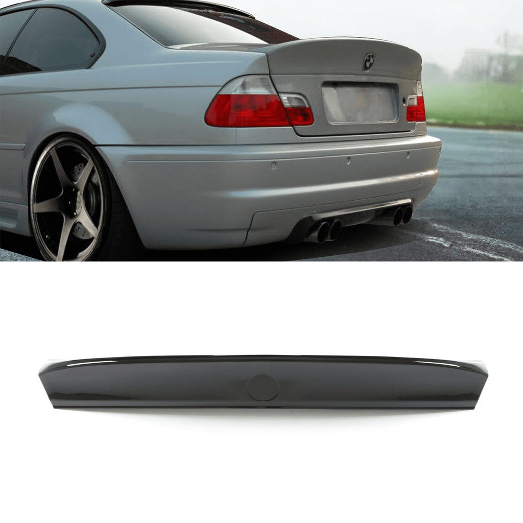 Spoiler Posteriore Stile CSL Nero Lucido BMW Serie 3 E46 98-05
