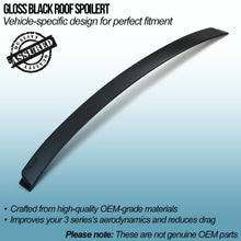 Spoiler da Tetto Nero Lucido BMW Serie 3 E90 05-11 - foto 2