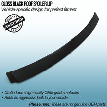 Lip Spoiler da Tetto Nero Lucido BMW Serie 3 F30 12-19 - foto 2