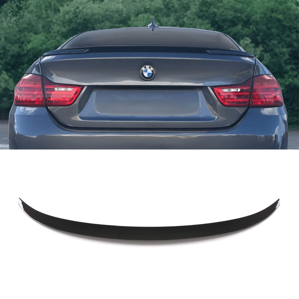 Estensione Spoiler Posteriore Nero Lucido BMW Serie 4 F36 Gran Coupé 13-20