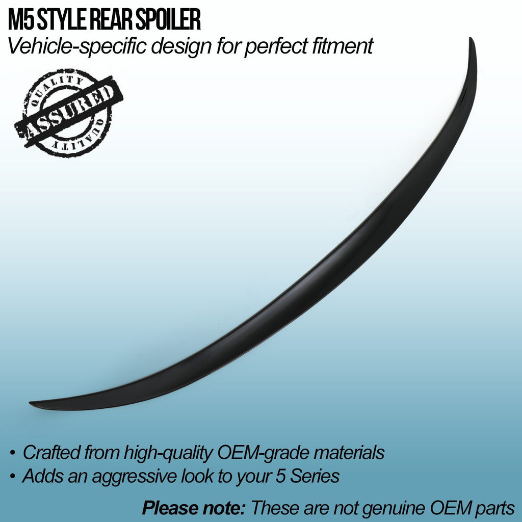 Spoiler Posteriore Stile M5 BMW Serie 5 F10 10-16 - foto 2