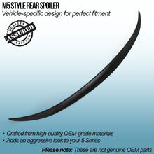 Spoiler Posteriore Stile M5 BMW Serie 5 F10 10-16 - foto 2