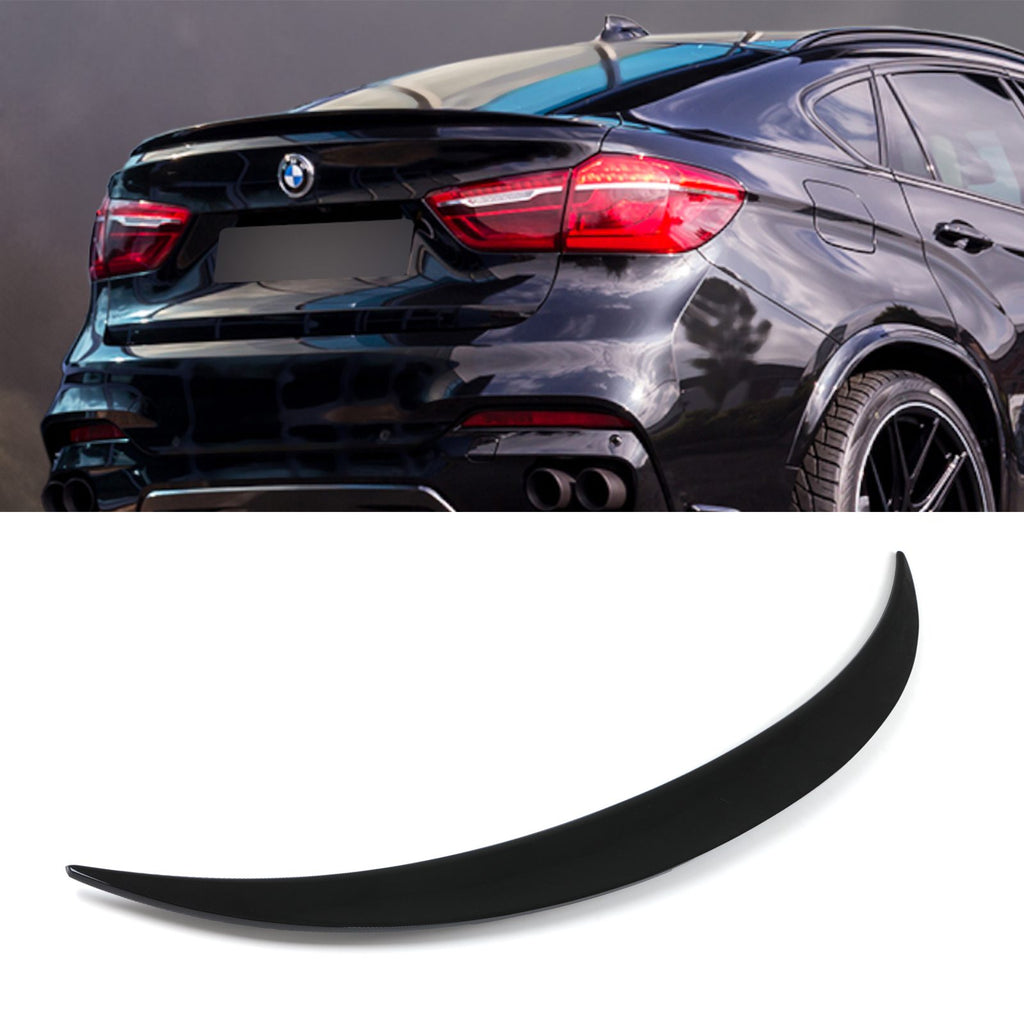 Spoiler Posteriore Nero Lucido BMW X6 F16 14-19