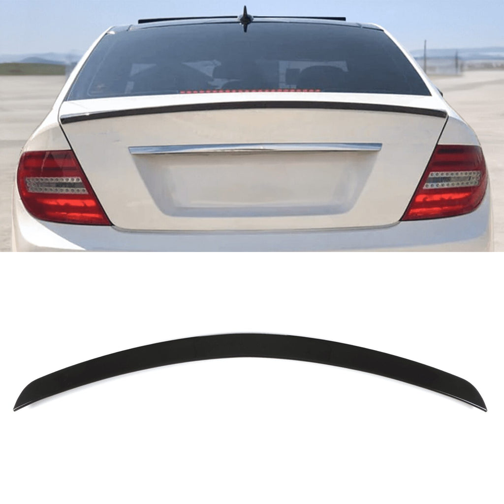 Spoiler Lip Posteriore Stile AMG Nero Lucido Mercedes-Benz Classe C W204 07-14