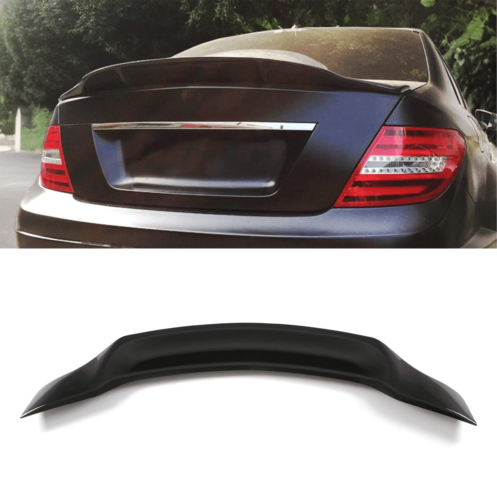 Spoiler Posteriore Stile R Nero Lucido Mercedes-Benz Classe C Berlina W204 07-14