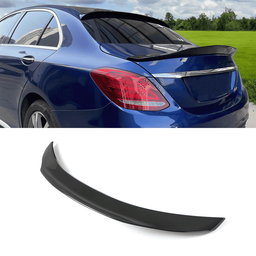 Spoiler Lip Posteriore Stile PSM Nero Lucido Mercedes-Benz Classe C W205 14-18