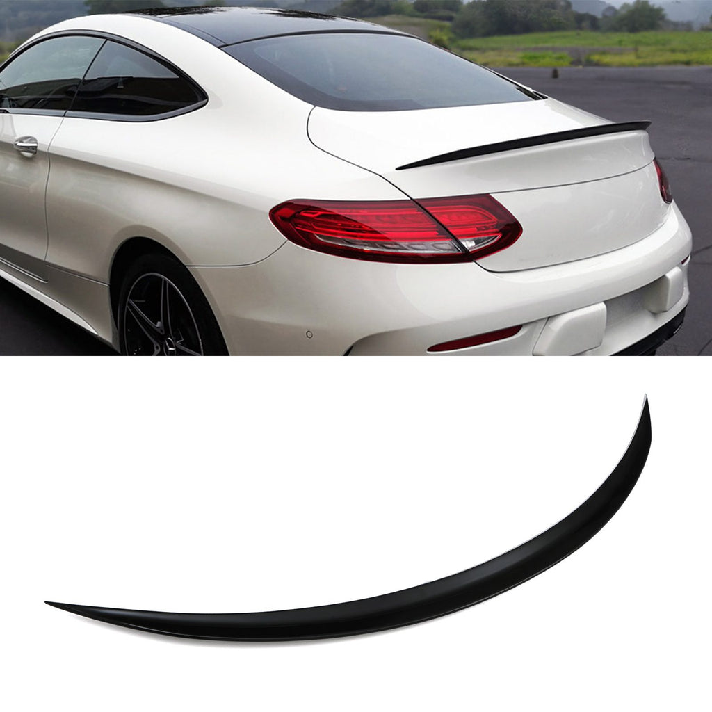 Spoiler Lip Posteriore Stile AMG Nero Lucido Mercedes-Benz Classe C Coupe C205 14-18