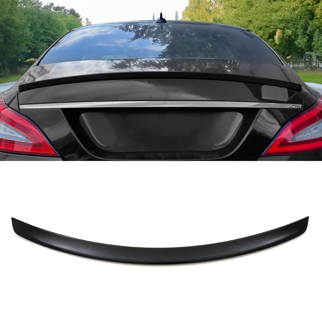 Spoiler Posteriore Lip Nero Lucido Mercedes CLS C218 12-17