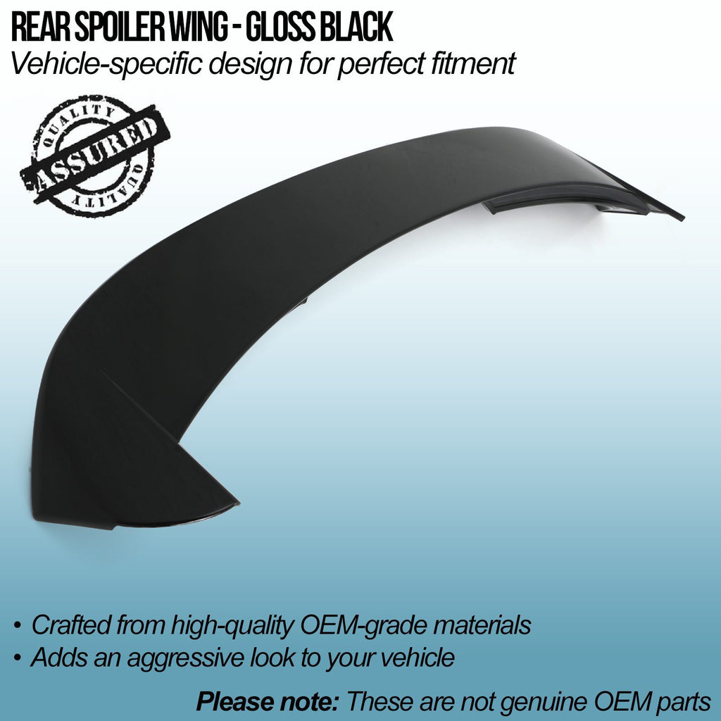 Spoiler Wing Posteriore Nero Lucido Seat Leon MK3 5F 12-19 - foto 2