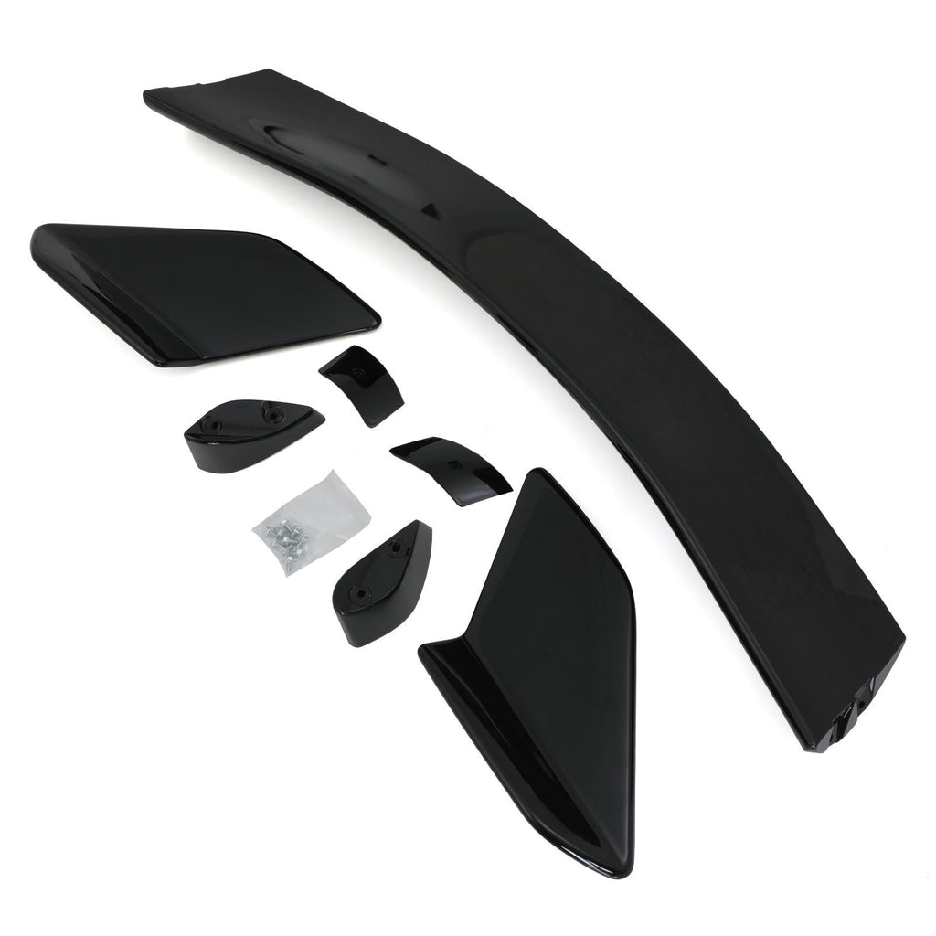 Spoiler Wing Posteriore Stile Type R Nero Lucido Honda Civic FK5/6/7 16-21 - foto 2