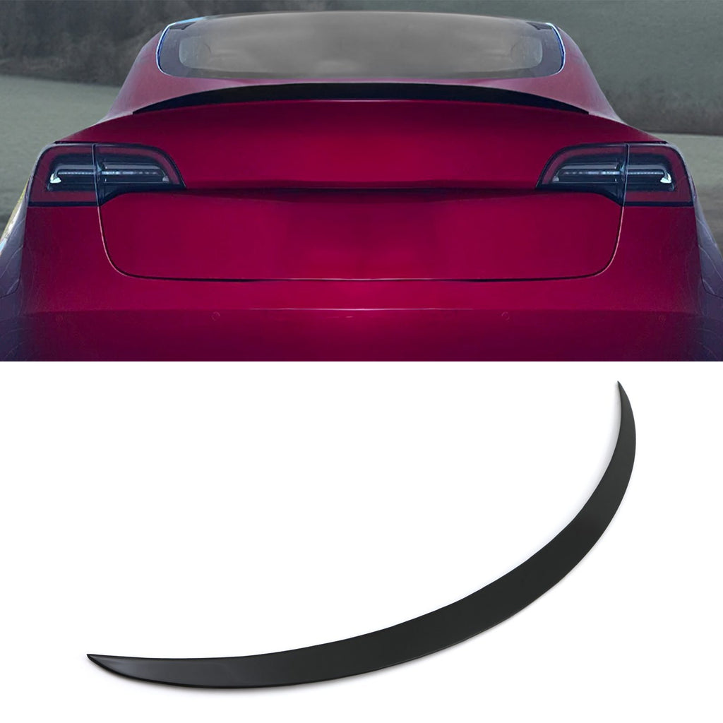 Spoiler Lip Posteriore Nero Lucido Tesla Model 3 19-22