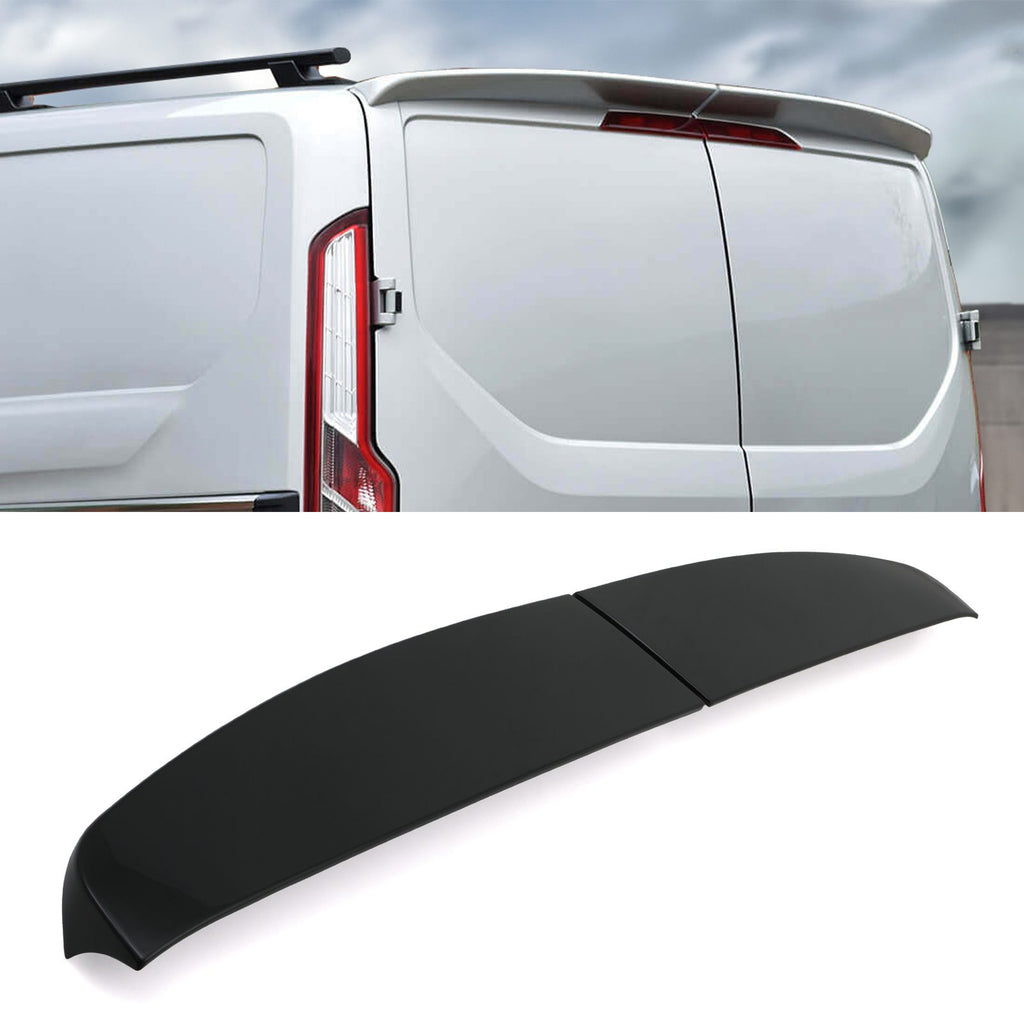 Spoiler Portellone Posteriore Nero Lucido Ford Transit Custom 12-22