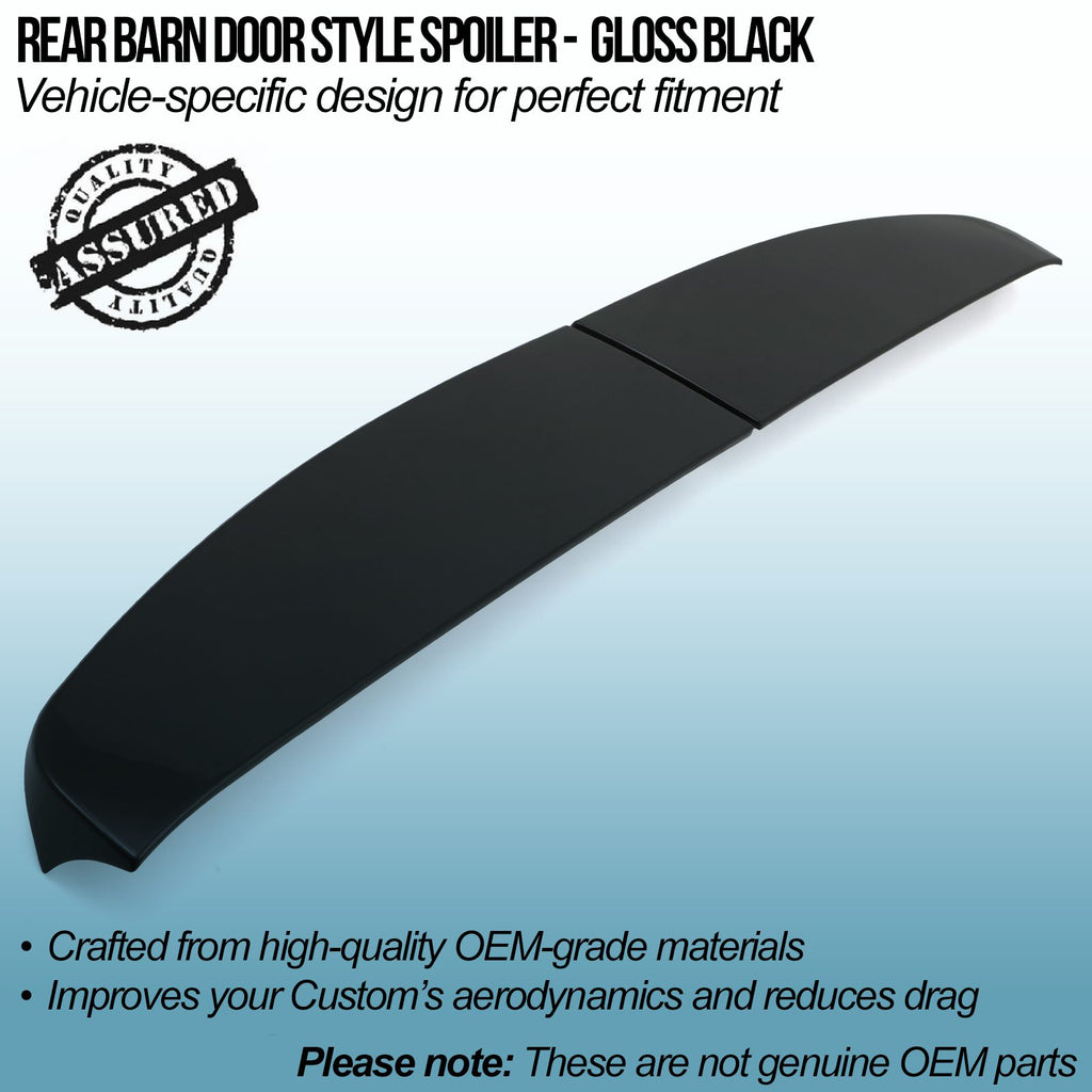 Spoiler Portellone Posteriore Nero Lucido Ford Transit Custom 12-22 - foto 2