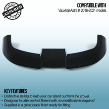 Spoiler Posteriore Lip Nero Lucido Opel Astra K 16-21 - foto 3
