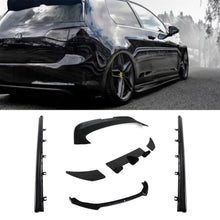 Kit Aero Completo Nero Lucido VW Golf MK7 R e R-Line 12-16