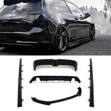 Body Kit Aerodinamico Stile Oettinger Nero Lucido VW Golf MK7.5 GTI 16-20