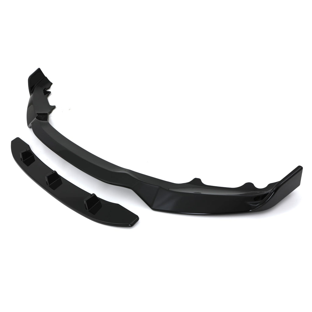 Splitter Anteriore Nero Lucido BMW X5 F15 14-18 - foto 4
