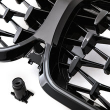 Griglia Anteriore a LED Stile Diamante Nero Lucido BMW Serie 3 G20 19-22 - foto 6