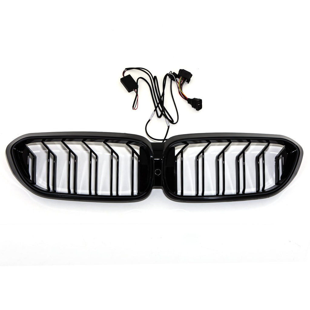Griglia Anteriore LED Stile M5 BMW Serie 5 G30 2019+ - foto 4