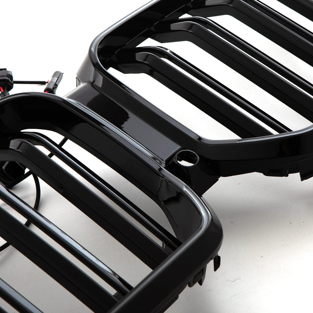 Griglia LED Nero Lucido BMW X6 G06 Pre-LCI 19-23 - foto 6