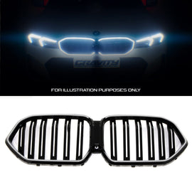 Griglia LED Nero Lucido BMW X6 G06 Pre-LCI 19-23