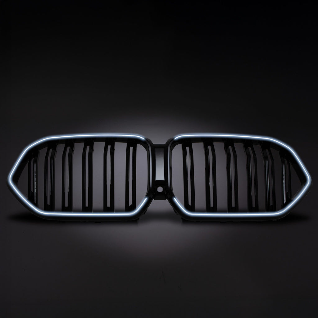 Griglia LED Nero Lucido BMW X6 G06 Pre-LCI 19-23 - foto 2