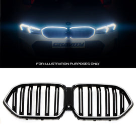 Griglia LED Nero Lucido BMW X6 G06 LCI 2024+