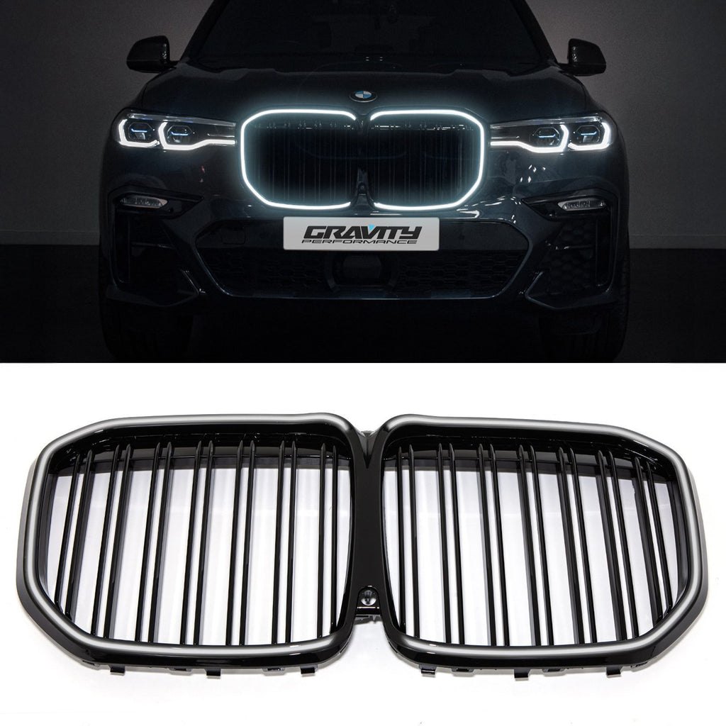 Griglia LED Nero Lucido BMW X7 G07 2019+