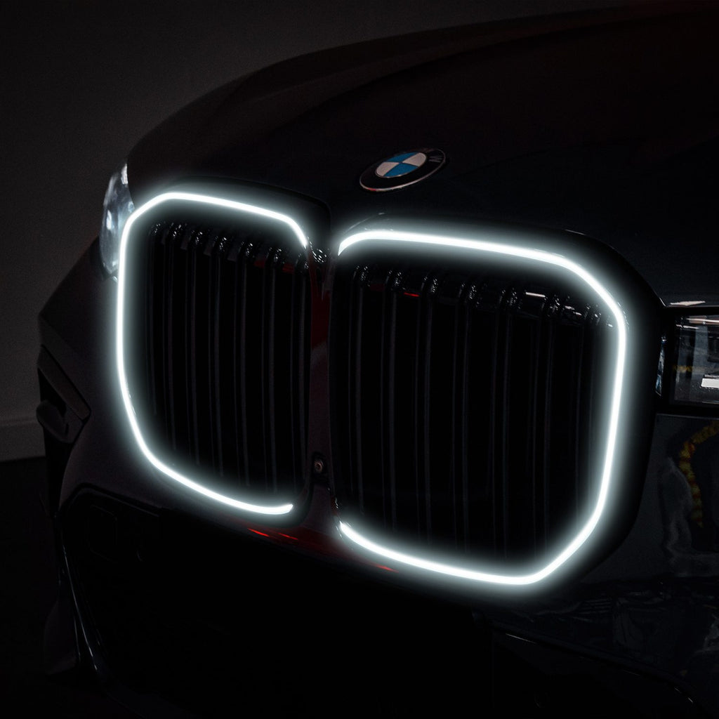 Griglia LED Nero Lucido BMW X7 G07 2019+ - foto 7