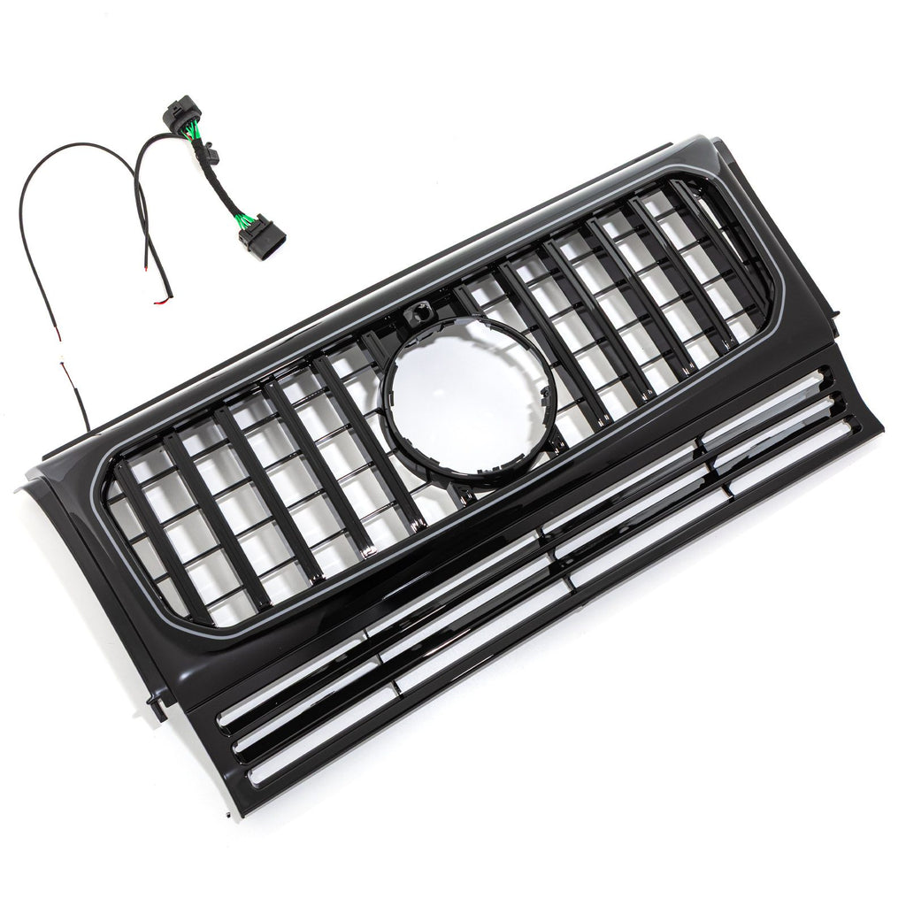 Griglia LED Nero Lucido Mercedes Classe G W463 90-18 - foto 4