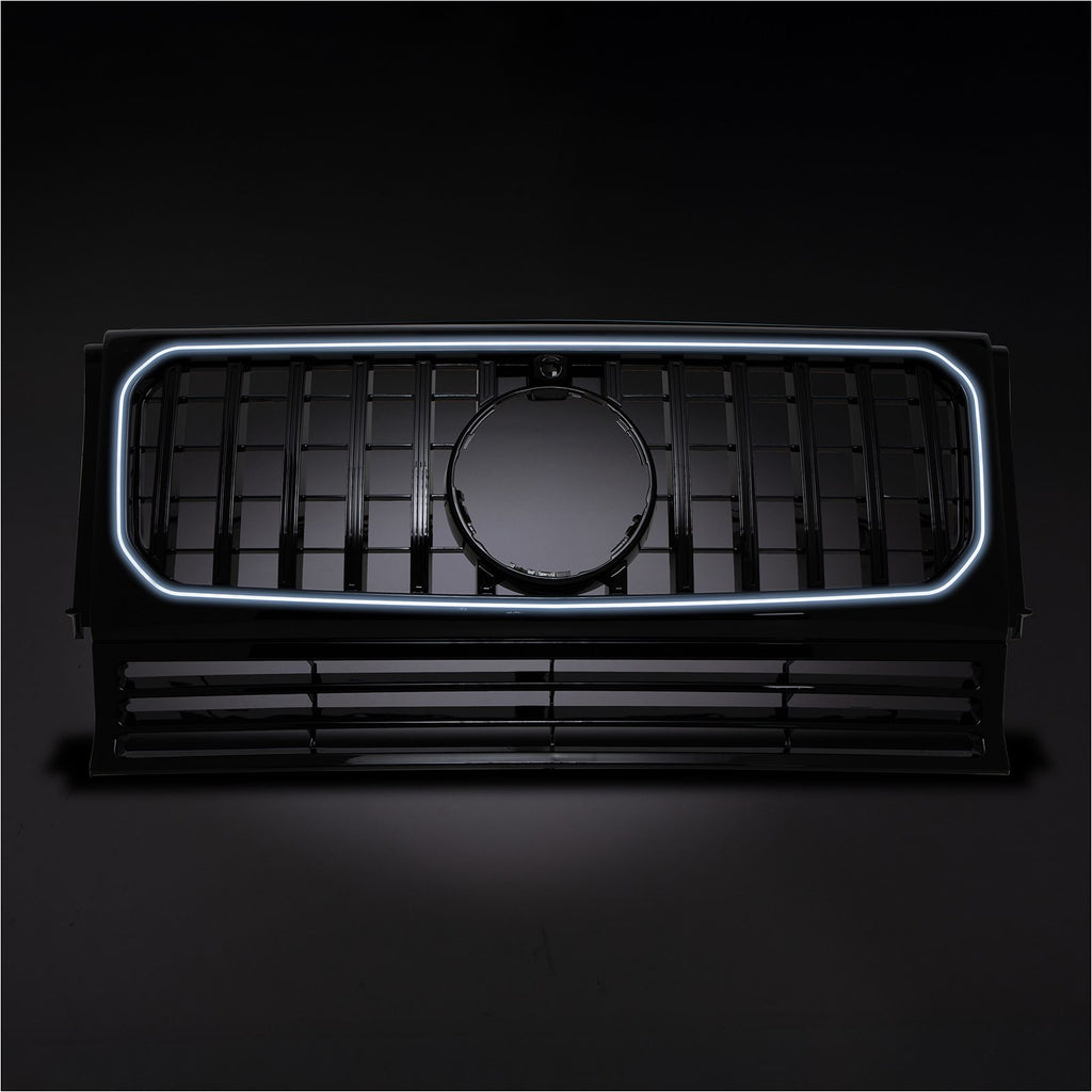 Griglia LED Nero Lucido Mercedes Classe G W463 90-18 - foto 2