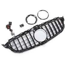 Griglia LED Nero Lucido Mercedes Classe C W205 15-21 - foto 9