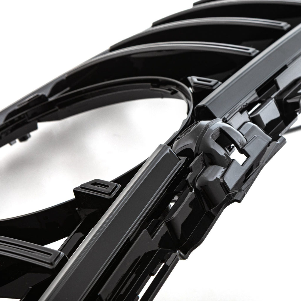 Griglia LED Nero Lucido Mercedes Classe C W205 15-21 - foto 6