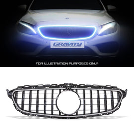 Griglia LED Nero Lucido Mercedes Classe C W205 15-21
