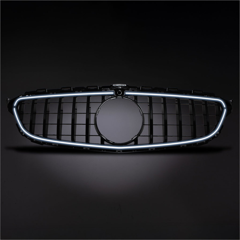 Griglia LED Nero Lucido Mercedes Classe C W205 15-21 - foto 2