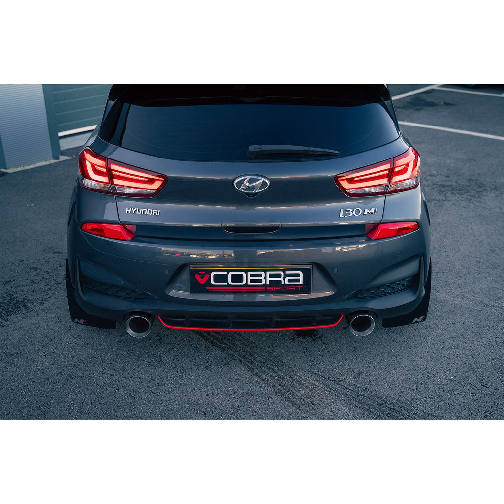 Scarico Sportivo Cat Back Cobra Sport per Hyundai i30 N (17-19 Pre-GPF)