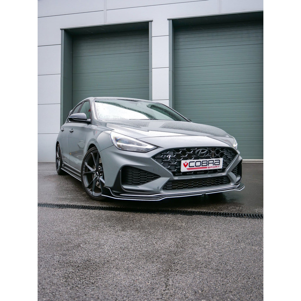 Dettaglio terminali Cobra Sport su Hyundai i30 N Facelift
