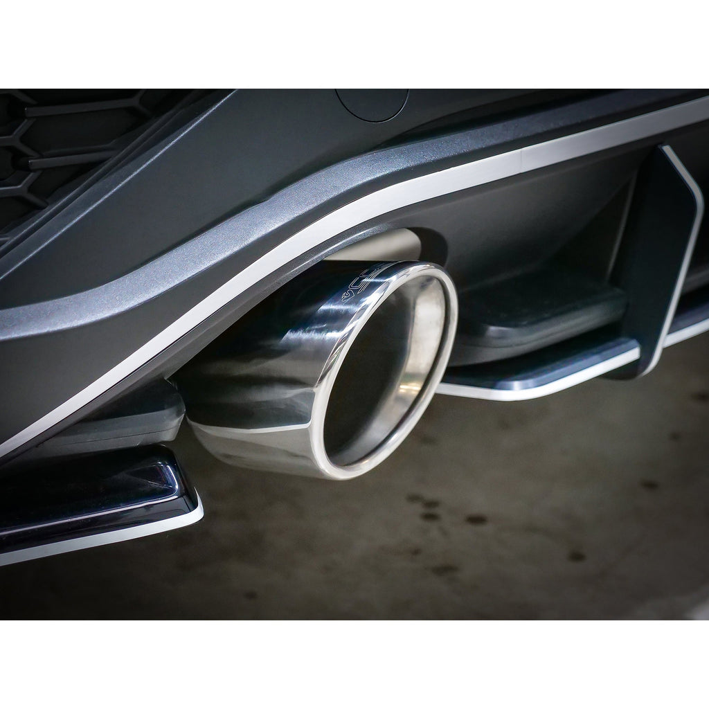 Hyundai i30 N Facelift posteriore con doppio terminale Cobra Sport