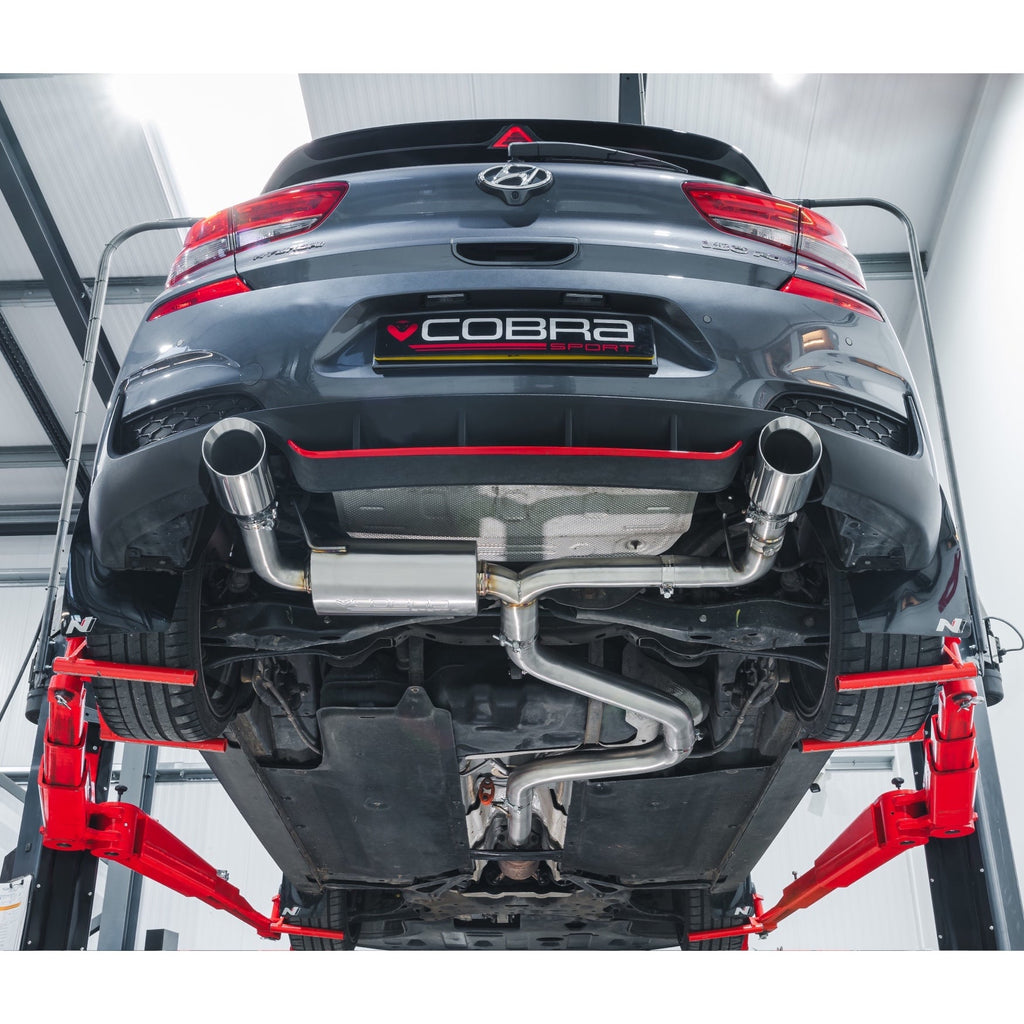 Scarico Sportivo Cat Back Cobra Sport per Hyundai i30 N (17-19 Pre-GPF)