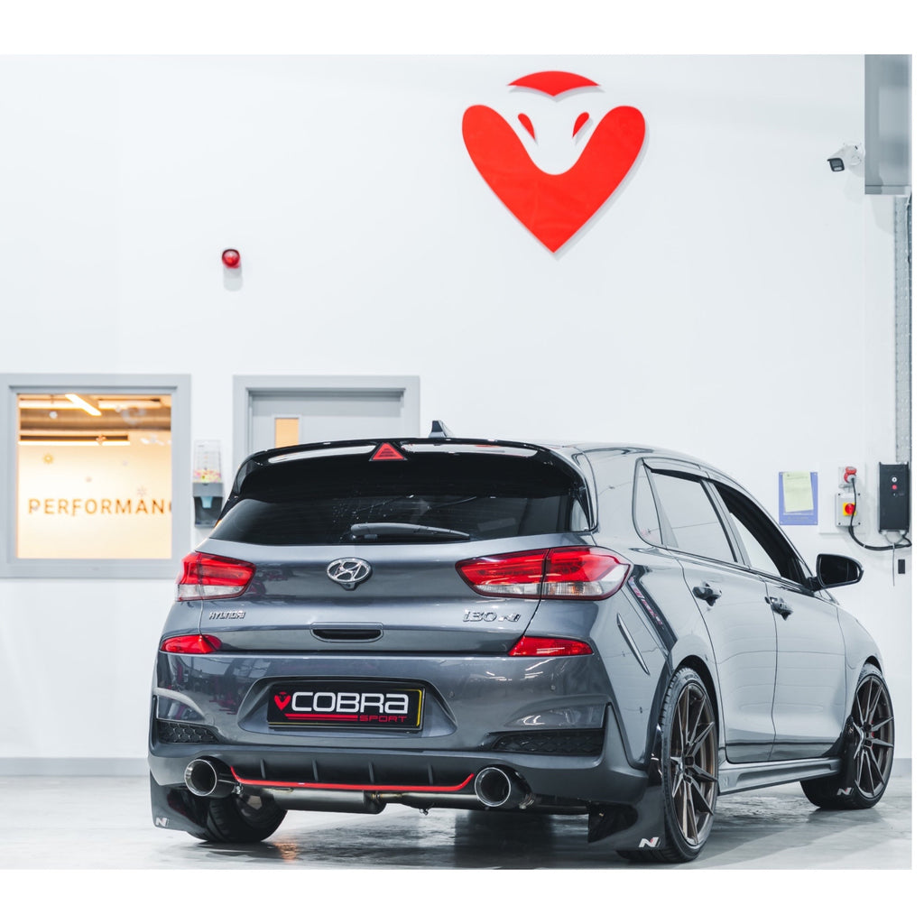Scarico Sportivo Cat Back Cobra Sport per Hyundai i30 N (17-19 Pre-GPF)