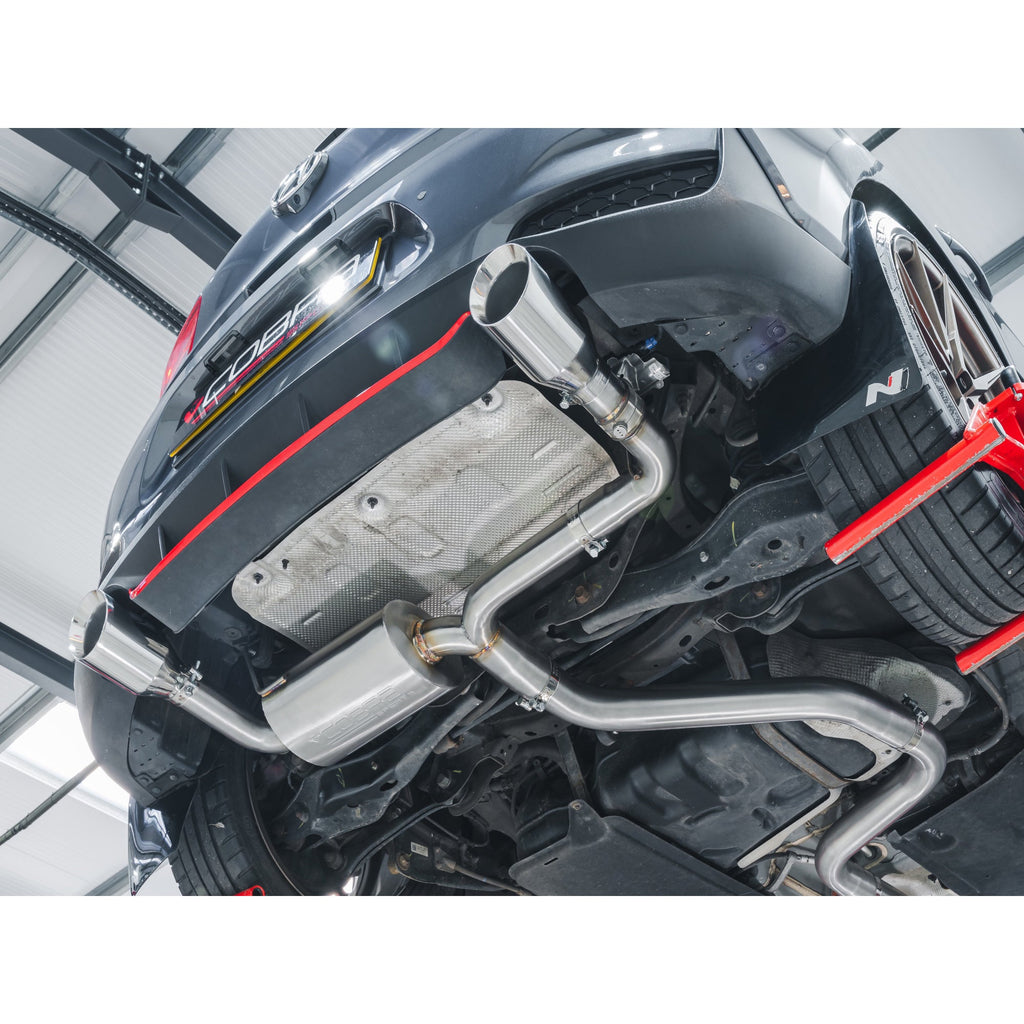 Scarico Sportivo Cat Back Cobra Sport per Hyundai i30 N (17-19 Pre-GPF)