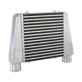 Intercooler Maggiorato Universale FMIC.EU 280x280x76mm Uscita Superiore in Alluminio