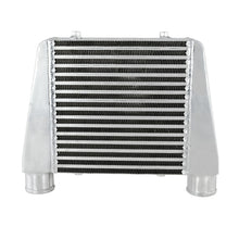 Load image into Gallery viewer, Intercooler Maggiorato Universale FMIC.EU 280x280x76mm Uscita Superiore in Alluminio