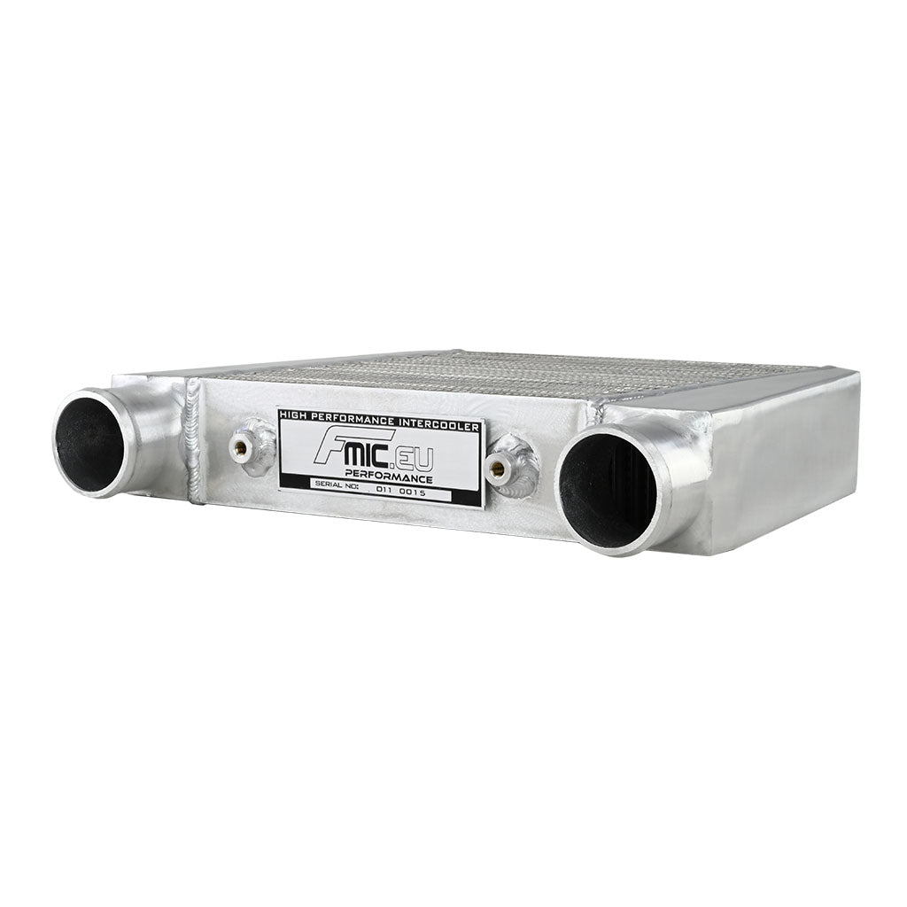 Intercooler Maggiorato Universale FMIC.EU 280x280x76mm Uscita Superiore in Alluminio